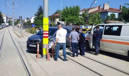 Eskişehir'in kaza noktasında bir çarpma daha!