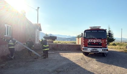 Sivrihisar'daki müzikholde yangın çıktı!