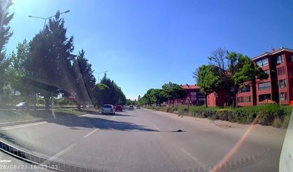 Eskişehir'de ezilmek üzereydi! Son anda kurtarıldı!