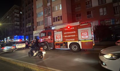 Eskişehir'de korku dolu gece :Duman kısa sürede tüm binayı sardı!