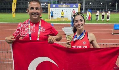 Eskişehirli milli atlet Romanya'da zirveye çıktı!