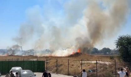 Eskişehir’de otluk alanda yangın!