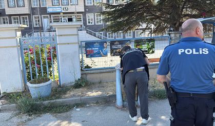 Eskişehir’de kavga çıktı, okul önündeki çöp kutusundan çıkan korkuttu!