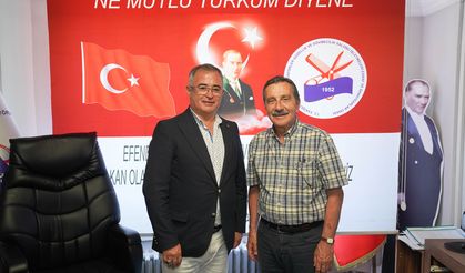 Başkan Ataç’tan Fethi Özkara ve yönetimine ziyaret