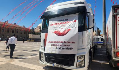 Kızılay Eskişehir'den kan bağışçılarına termos ve içecek hediyesi