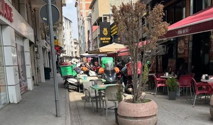 Eskişehir’de yasak olmasına rağmen aynı görüntü!