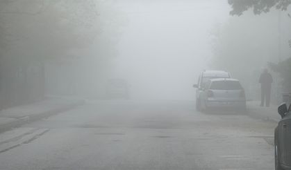 Eskişehir’i sis kapladı: Göz gözü görmedi!