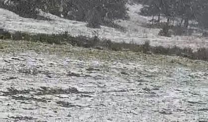 Eskişehir'e yılın ilk karı düştü!