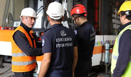 Eskişehir'de tramvay kazalarına karşı özel eğitim!