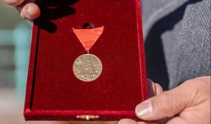 Eskişehirli gazinin madalyası 105 yıl sonra torununa verilecek
