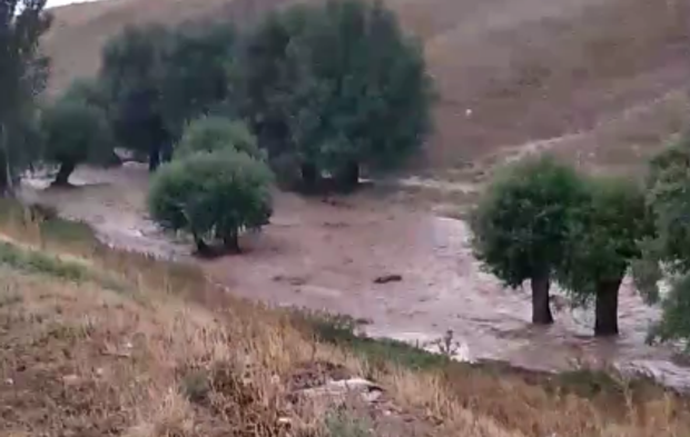 Eskişehir'in ilçesinde sel felaketi!