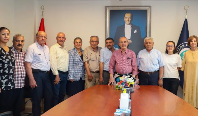 CHP Alpu İlçe Yönetiminden Büyükerşen’e ziyaret