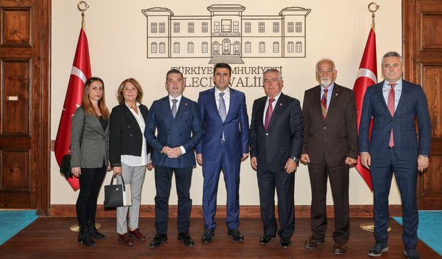 CHP'den Vali Aygöl'e ziyaret