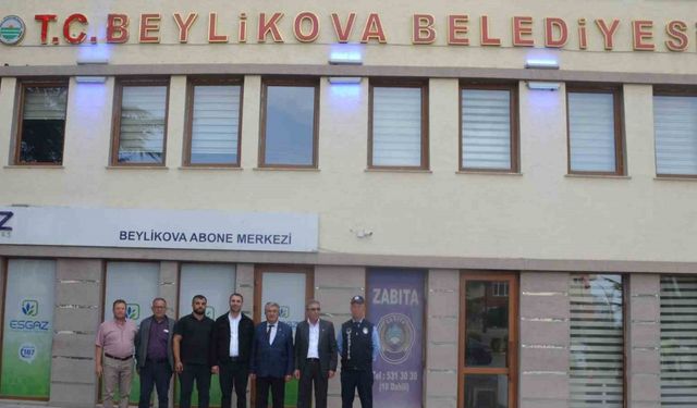 Eskişehir'de Başkan Karabacak’a hayırlı olsun ziyareti