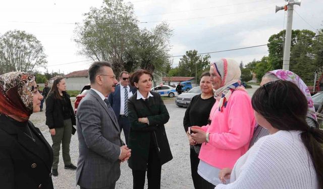 Vali Aksoy, Nesibe Hatun Doğal Yaşam Üretim Merkezi’ni ziyaret etti