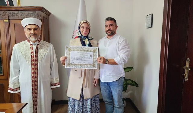 Alman vatandaşı Aleina Maria Leitner islam’ı seçti!