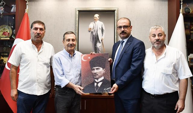 Eskişehir'de Başkan Ataç'a anlamlı ziyaret!