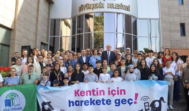 Eskişehir'de üç belediye başkanı Avrupa Hareketlilik Haftası'nda yürüdü!