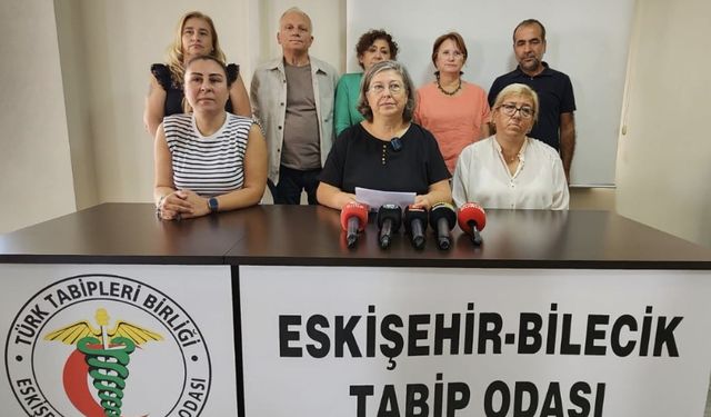 Eskişehir'de hekimine saldırıya tepki!