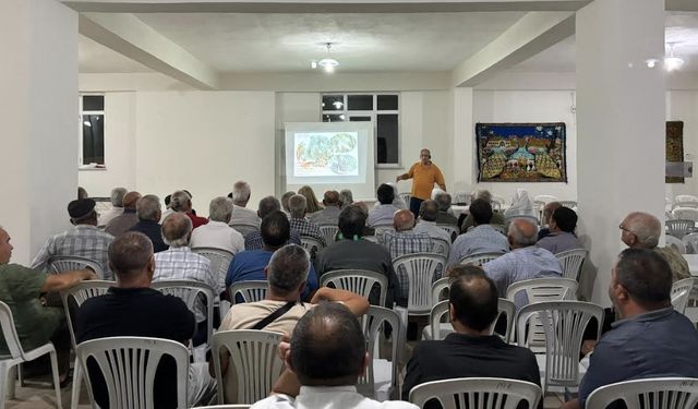 Eskişehir'de zeytin yetiştiriciliğinin püf noktaları anlatıldı