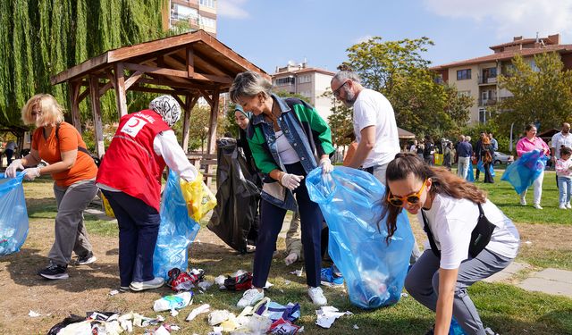 Eskişehir'de örnek davranış: Daha temiz bir dünya için!