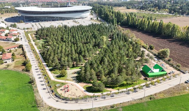 Eskişehir'in yeni yeşil alanı kapılarını açıyor!