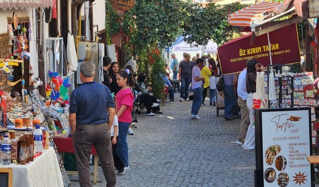 Eskişehir'de hafta sonu turistler oraya akın etti!