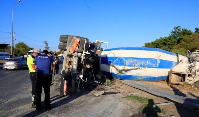 Antalya'da kaza: 1 yaralı!