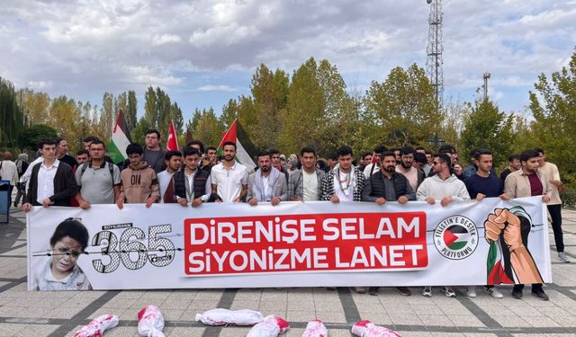 Eskişehir'de Filistin için bir araya geldiler