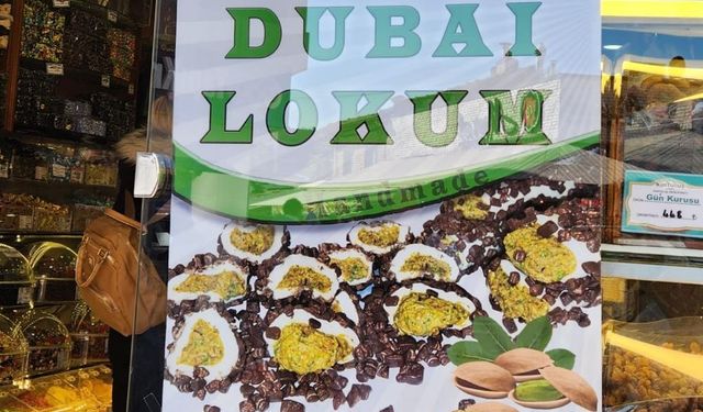 Yeni trend dubai çikolatasının lokumu çıktı!