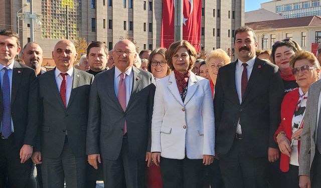 CHP Eskişehir İl Başkanı Yalaz'dan Atatürk'e vefa sözü!