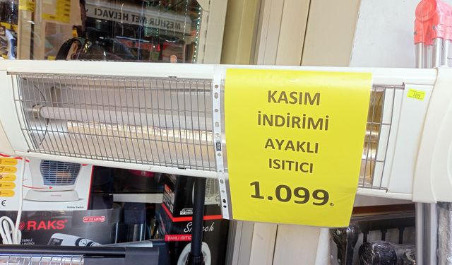 Eskişehir'de ısıtıcılar indirimde!