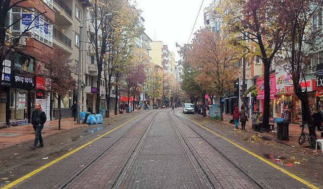 Eskişehir'in o caddesindeki manzara huzur veriyor...