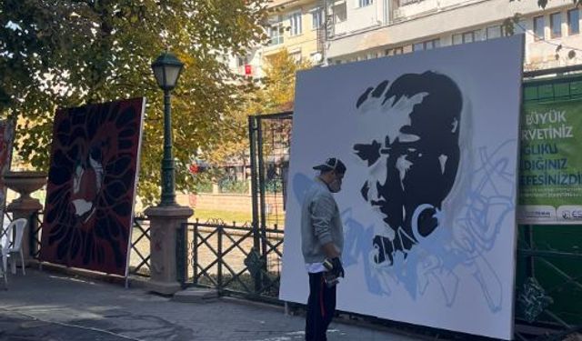 Eskişehir'deki Graffiti Şenliği renkli görüntüler sundu