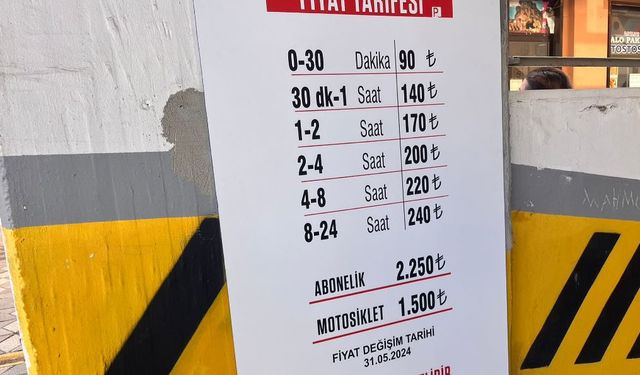 Eskişehir'de otopark ücretleri cep yakıyor...