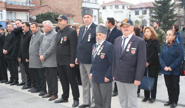 Bozüyük'te Atatürk'ü anma töreni düzenlendi