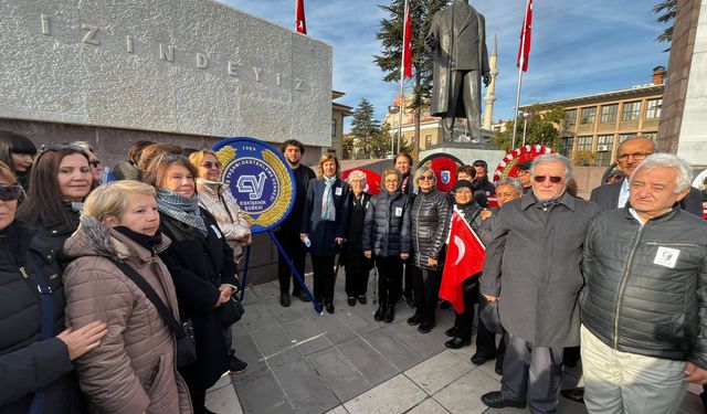 ÇYDD'den 10 Kasım'da Valilik Meydanı'nda tören