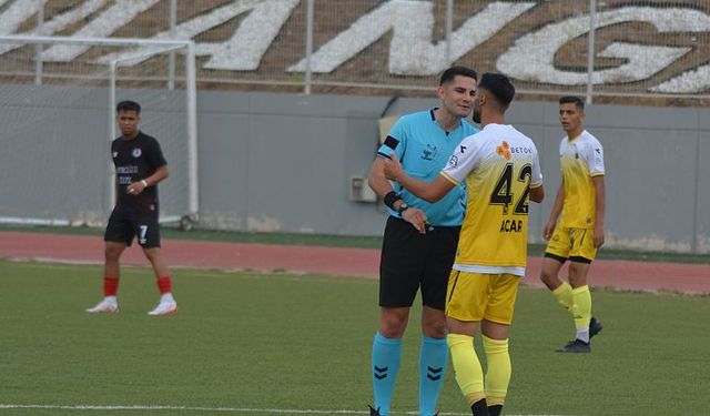 2 Eylülspor 3 kez kızardı