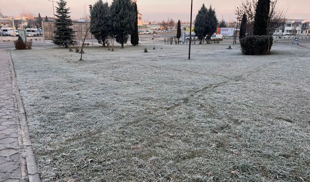 Eskişehir'deki soğuk hava kenti beyaza bürüdü!