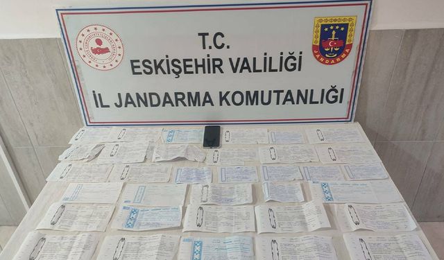 Eskişehir'de jandarma ihbar üzerine harekete geçti: Tefecilik operasyonu...