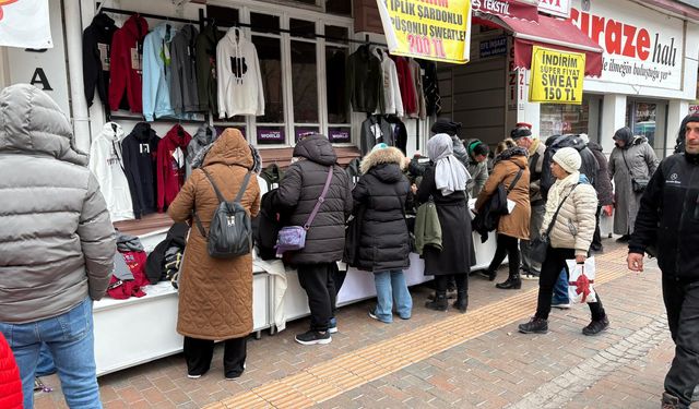 Eskişehir'de soğuğu gören o reyona koştu!