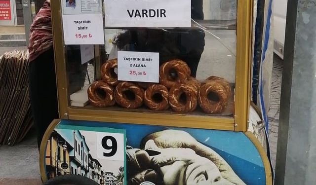 Eskişehir'de simit zamlanınca kampanya başlatıldı!