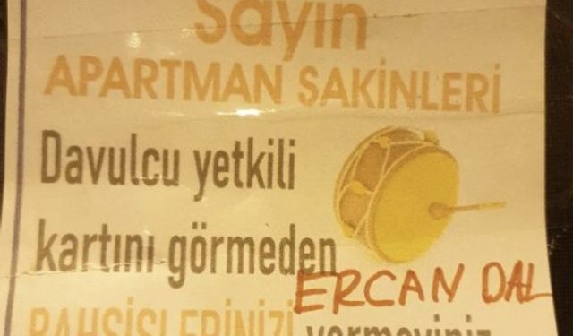 Eskişehir'de davulcu için "yetkili kartı" uyarısı!