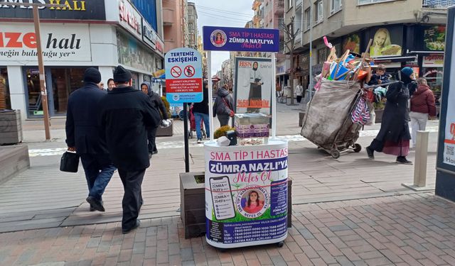 Eskişehir'de SMA hastası Zümra Nazlı bebek destek bekliyor