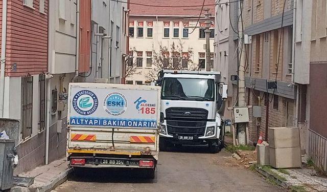 Eskişehir'in o mahallesinde bakım çalışmaları devam ediyor