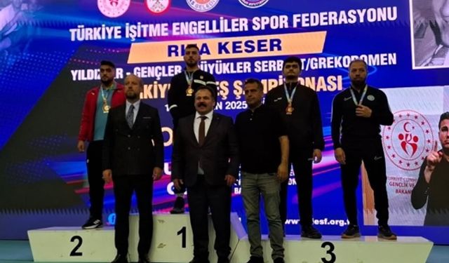 Sivas’ta madalyaya ulaştı