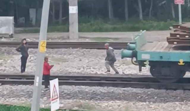 Yürekleri ağza getiren tehlikeli oyun!