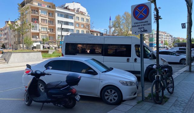 Eskişehir'de otopark olmayan bir orası kalmıştı...