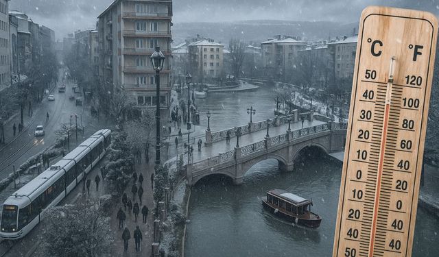 Eskişehir o gün baharda kış sürprizi yaşayacak!