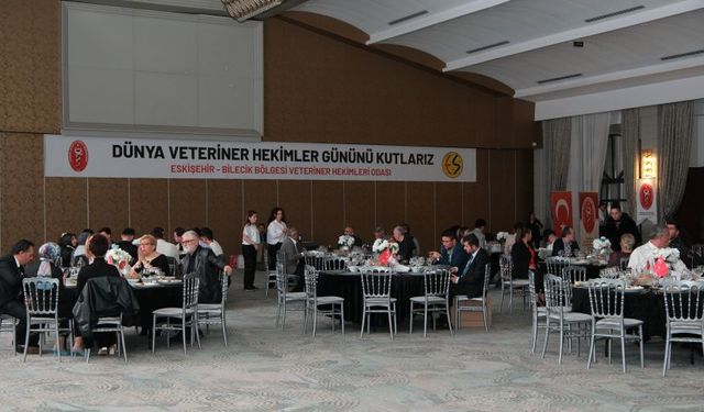 Veterinerler gala gecesinde buluştu